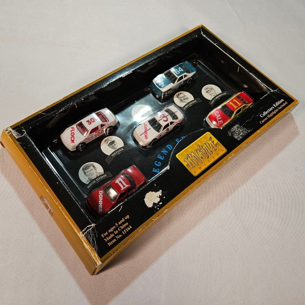 Limited Trackside Edition NASCAR Legend Series Collectors Edition 5 Car Set NIB - Picture 4 of 6